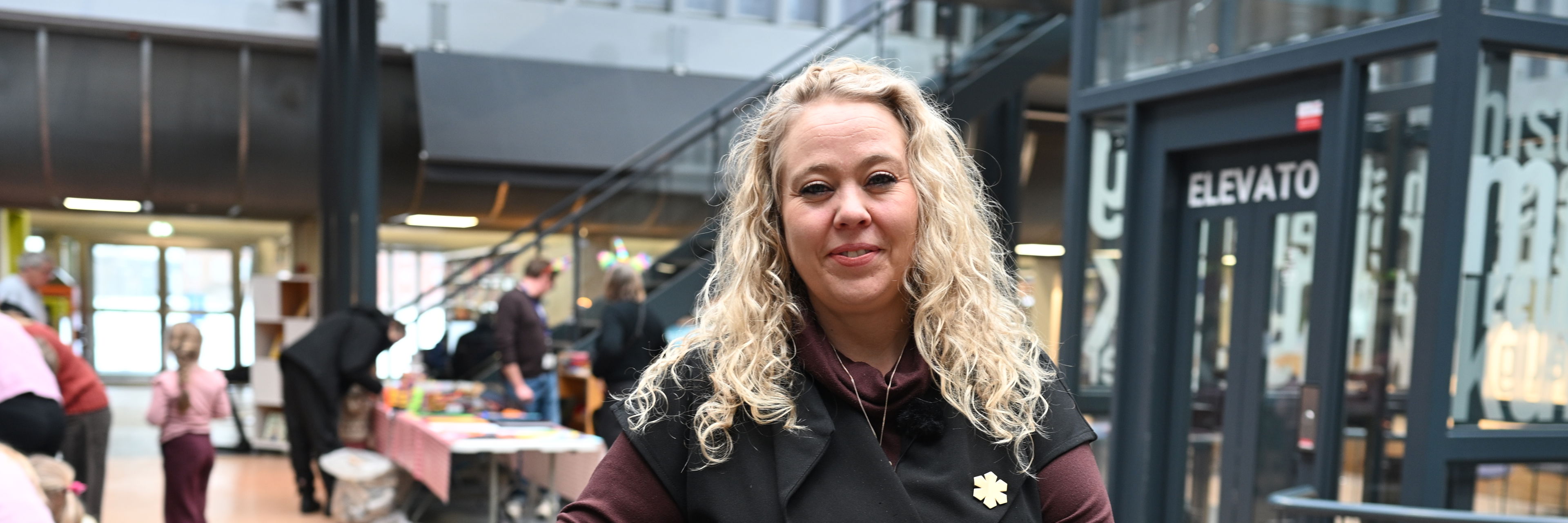 Rosa Lykke Yde på Randers Bibliotek