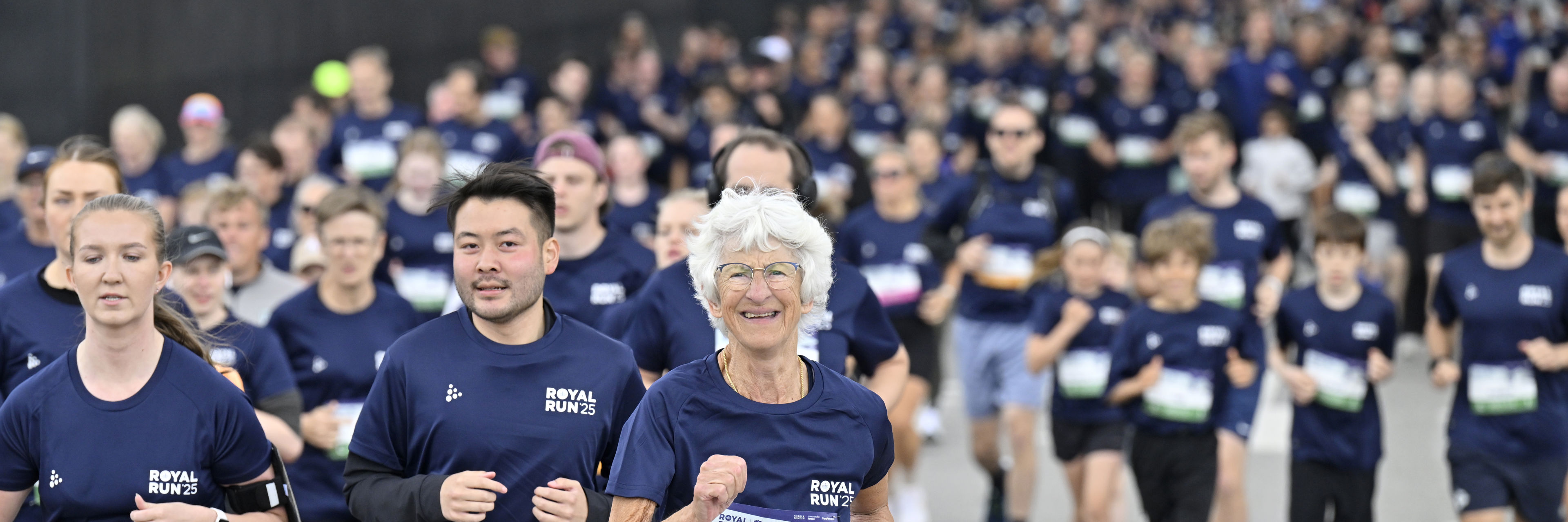 Et pressefoto fra Royal Run