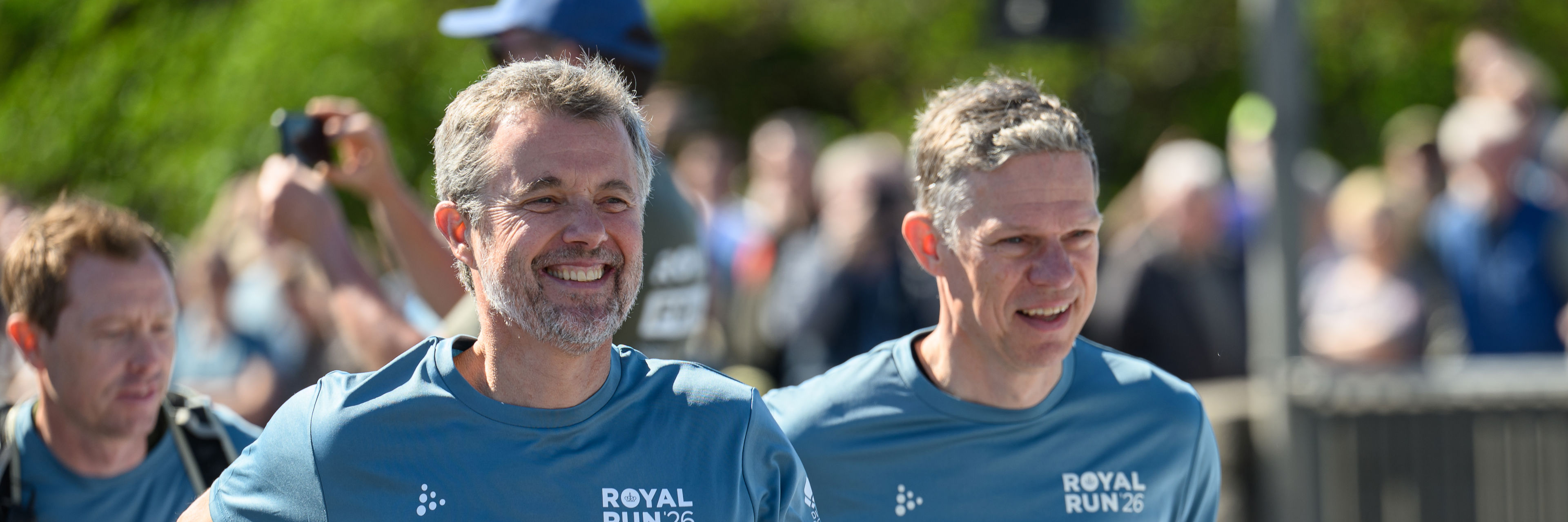 H.M. Kongen til Royal Run i Randers 2026