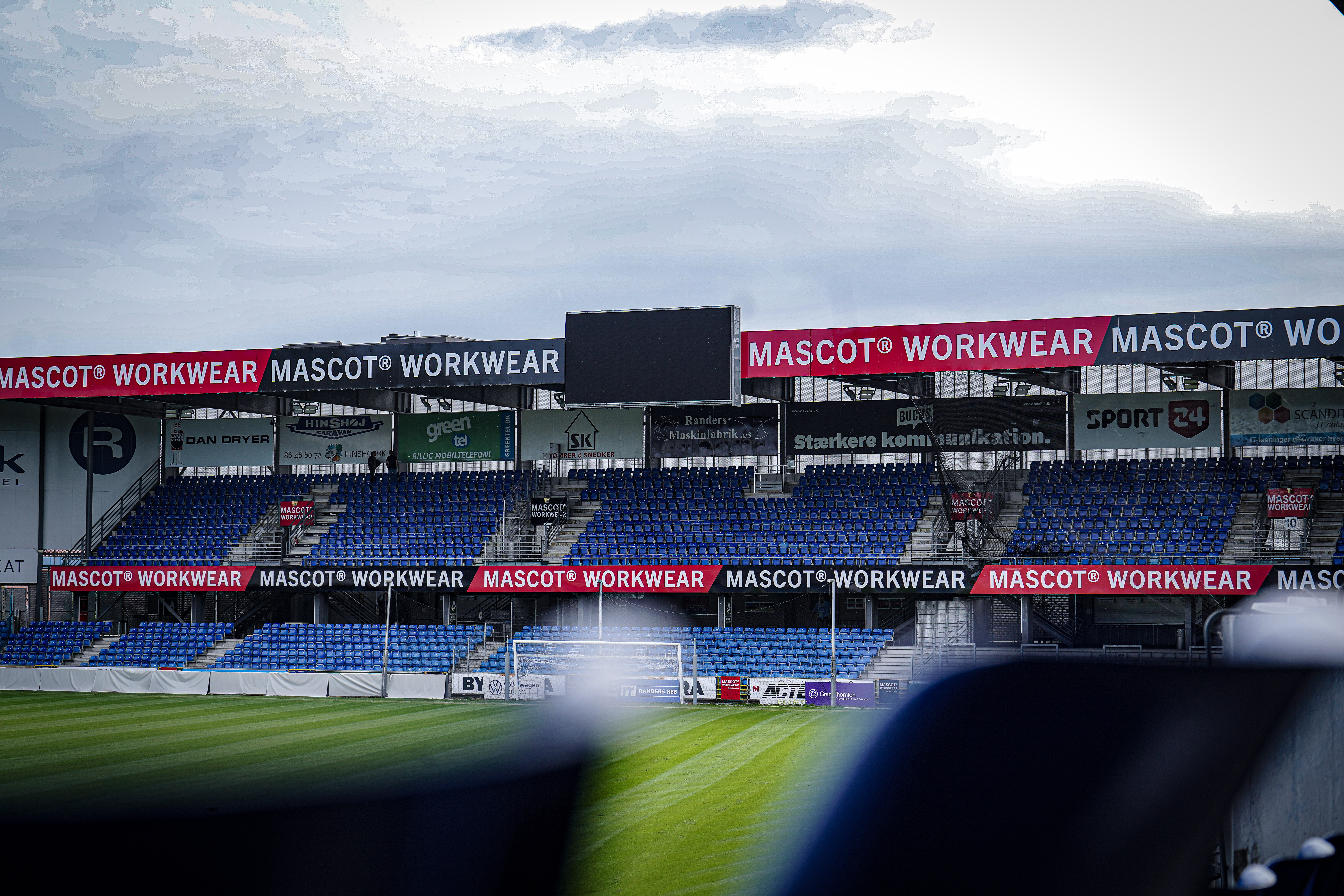 Mascot Tribunens øvre del er lukket fra 19. oktober 2026
