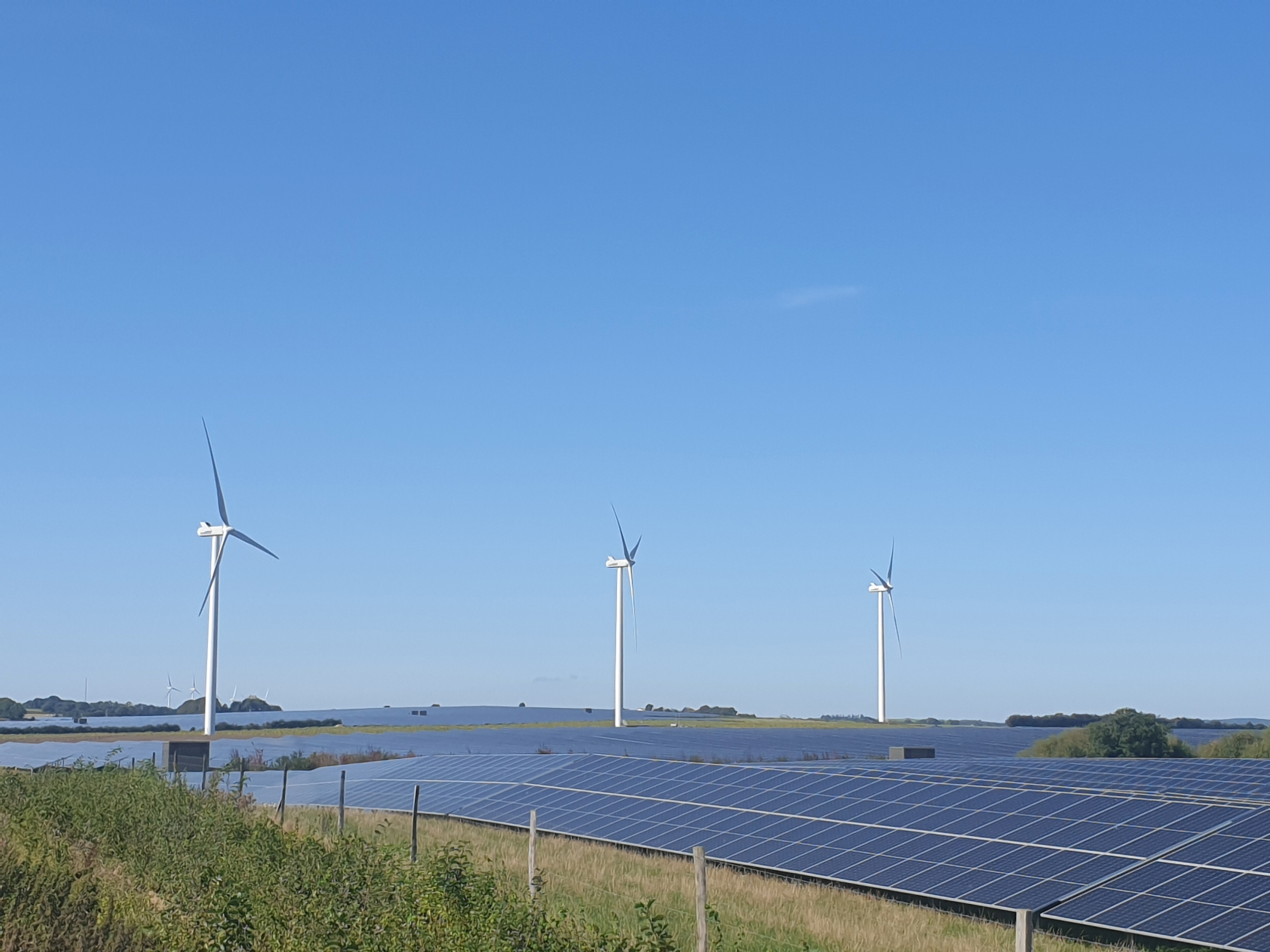 Vindmøller og solceller