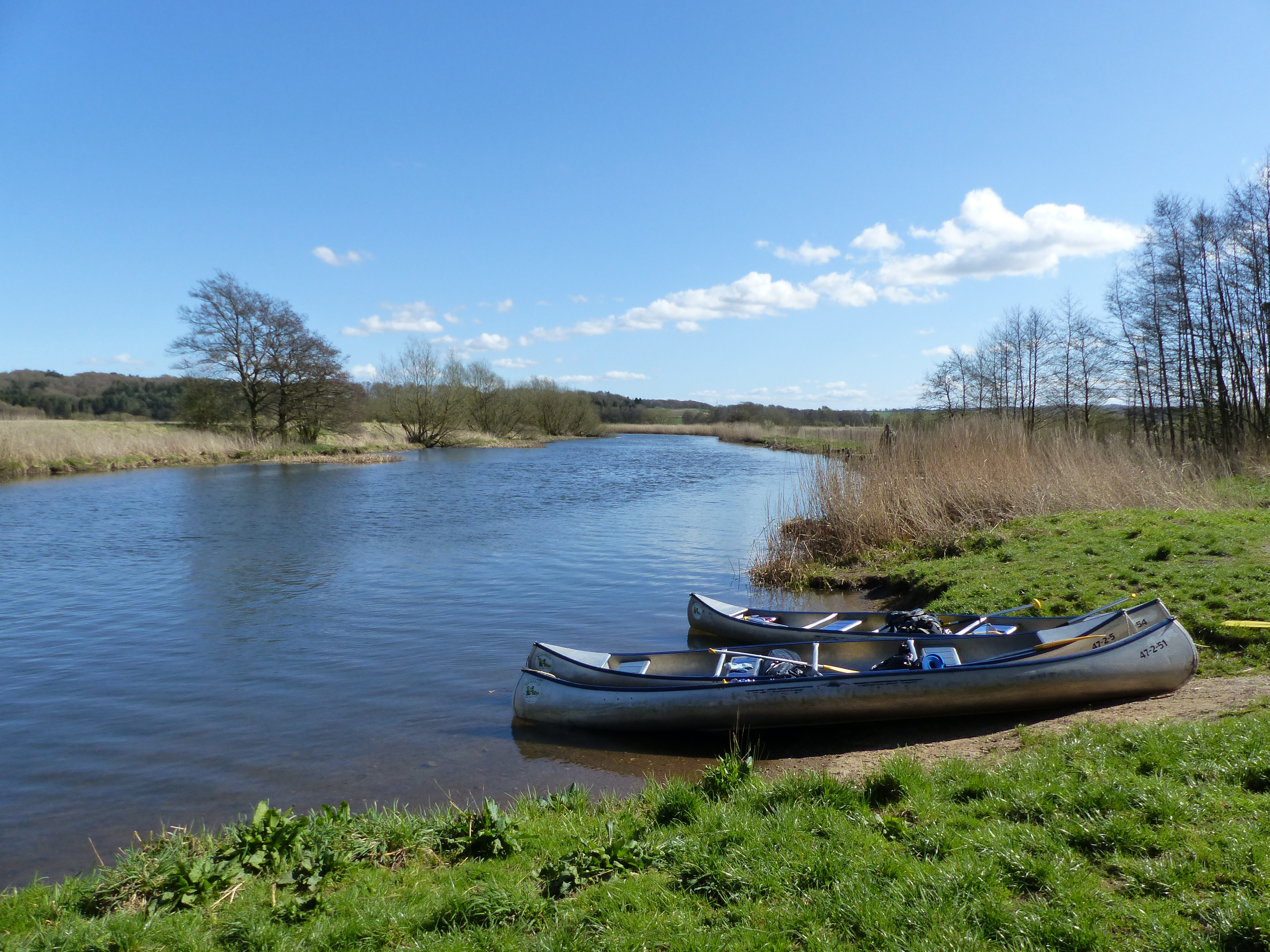 Kanoer ved Stevnstrup