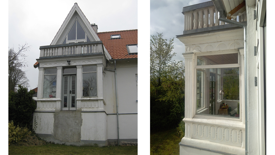 Villavej 28 før istandsættelse