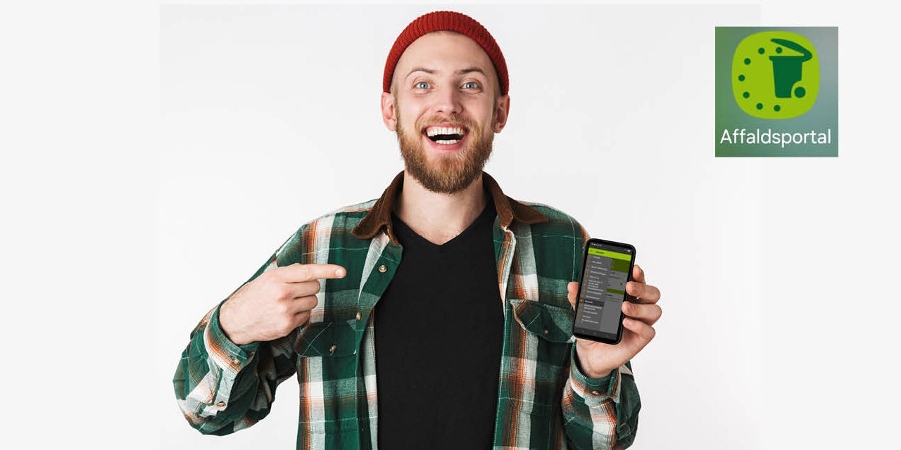 Mand med telefon